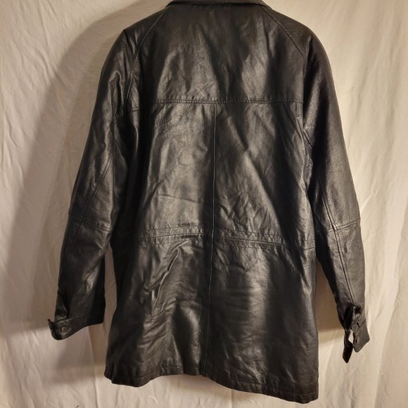 Leather Coat by Hind ---ITEM #1455 - Picture 2 of 3